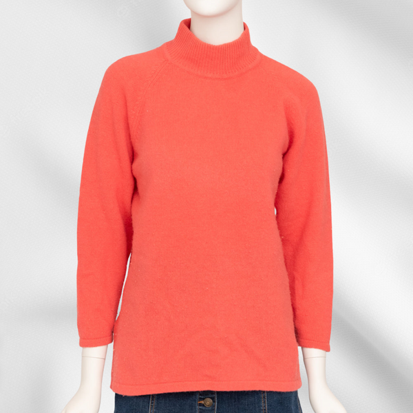 Coral Wool/Angora Sweater