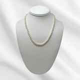 Pearl Necklace with 14K Gold Clasp