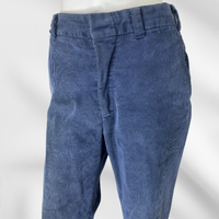 Navy Blue Corduroy Pants